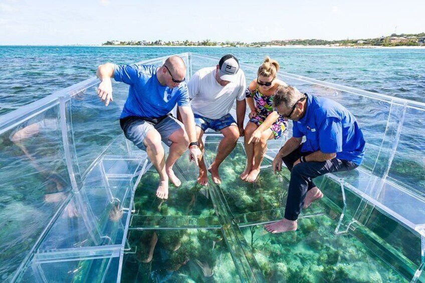 75 Minutes Clear Boat Tour in Caicos Island