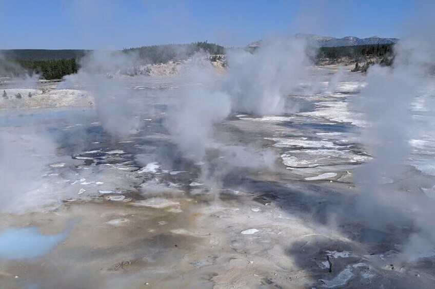 Porcelain Springs at Porcelain Basin