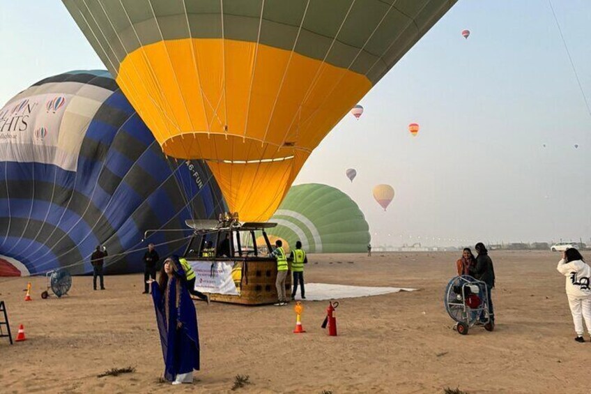 Dubai Desert Hot Air Balloon Adventure
