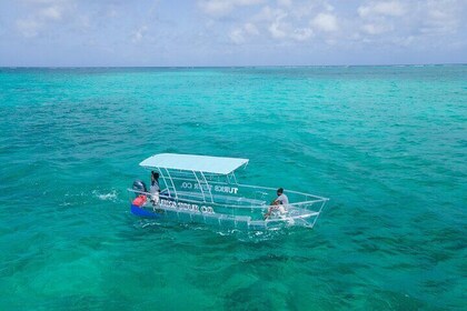 Private Clear Boat experience in Grace Bay