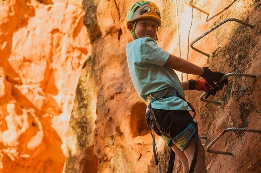 UTV Ride Climb and Rappel "Window to the Dunes" Experience 