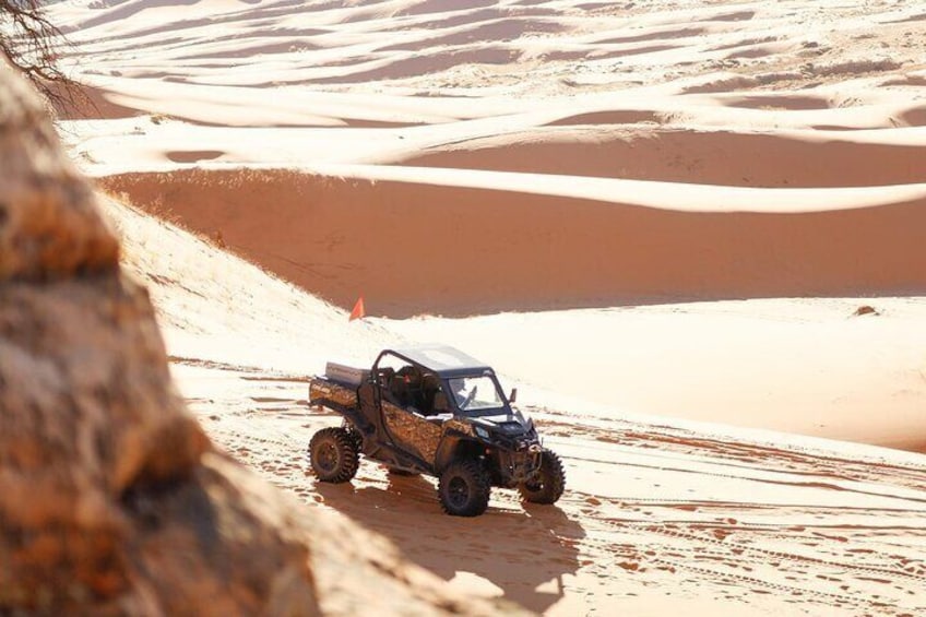 UTV Ride and Rappel the Cliffs at Coral Pink Sand Dunes