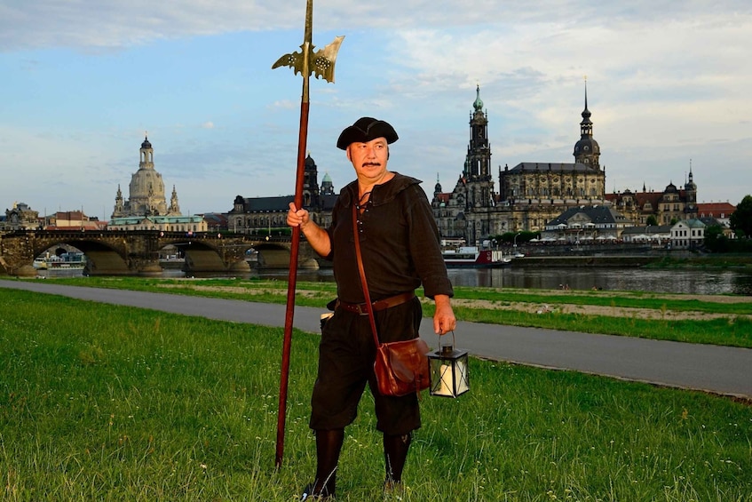 Picture 1 for Activity Dresden: Tour of the Baroque Quarter with a Night Watchman