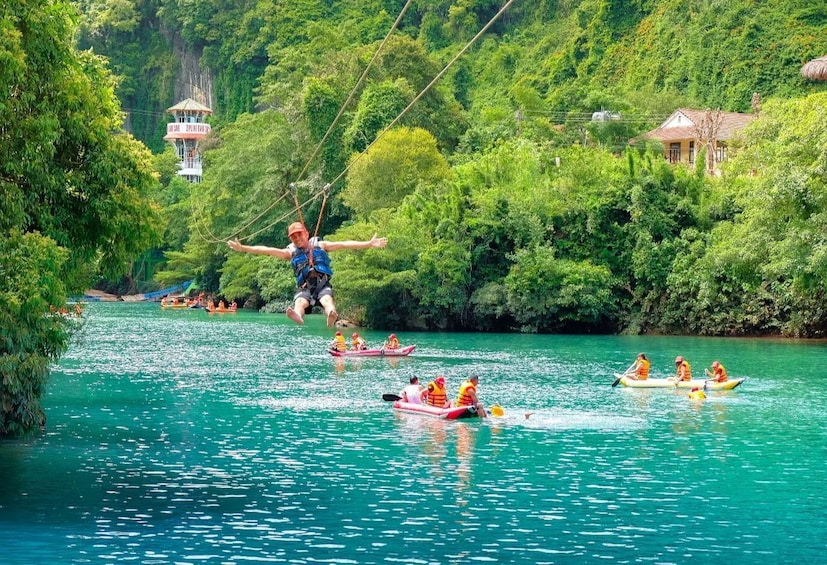 Paradise And Dark Cave 1 Day Tour From Dong Hoi or Phong Nha