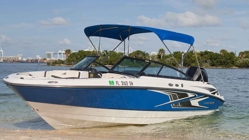 Picture 6 for Activity Miami: Private Boat Rental with champagne and captain