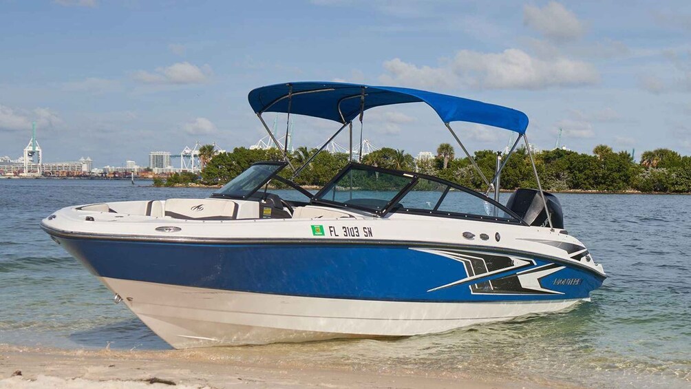 Picture 6 for Activity Miami: Private Boat Rental with champagne and captain