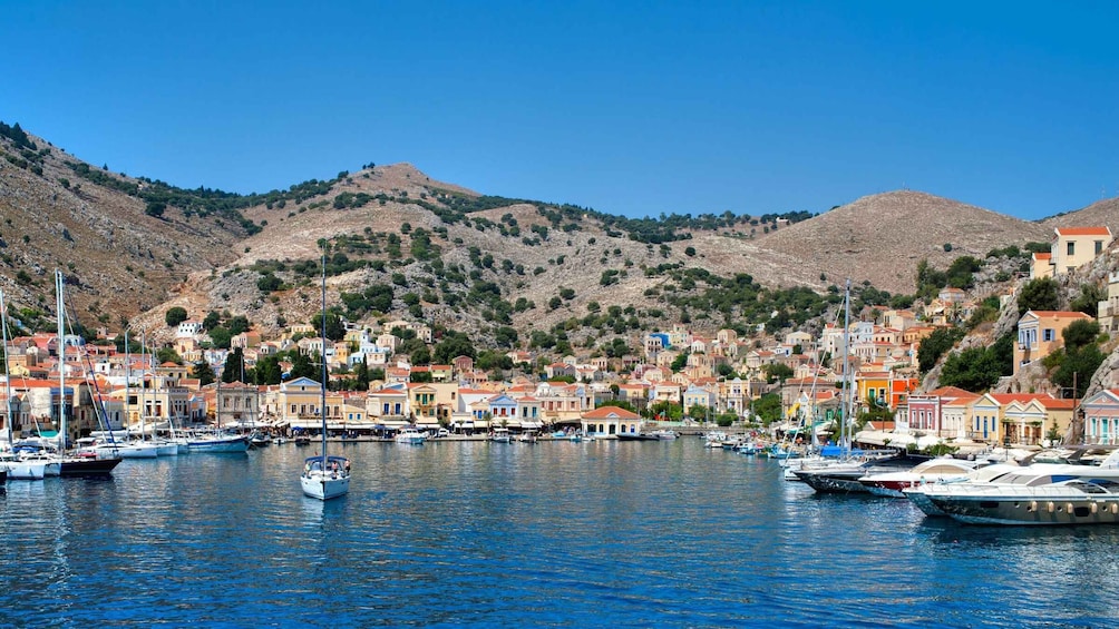 Rhodes: Boat trip to Symi island with swimming at St. George
