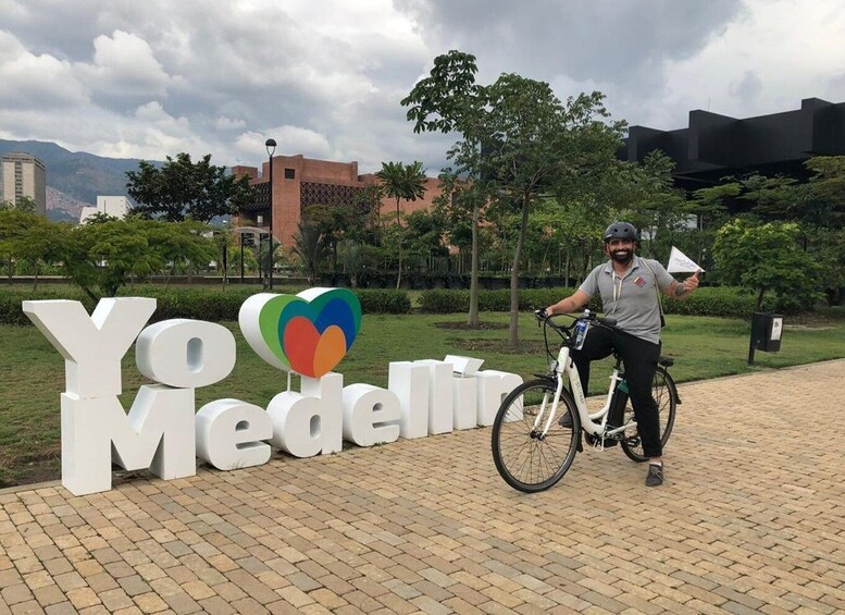 Picture 2 for Activity Medellin: Guided City e-Bike Tour