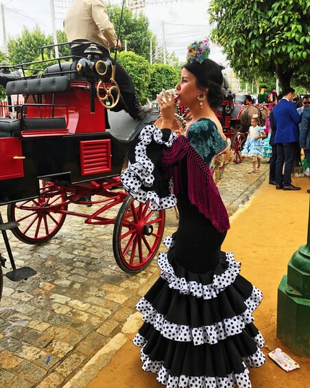 Seville: April Fair Guided Walking Tour with Tapas & Drinks