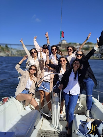 Picture 9 for Activity Porto: Charming Sailboat Bachelor Party with drinks
