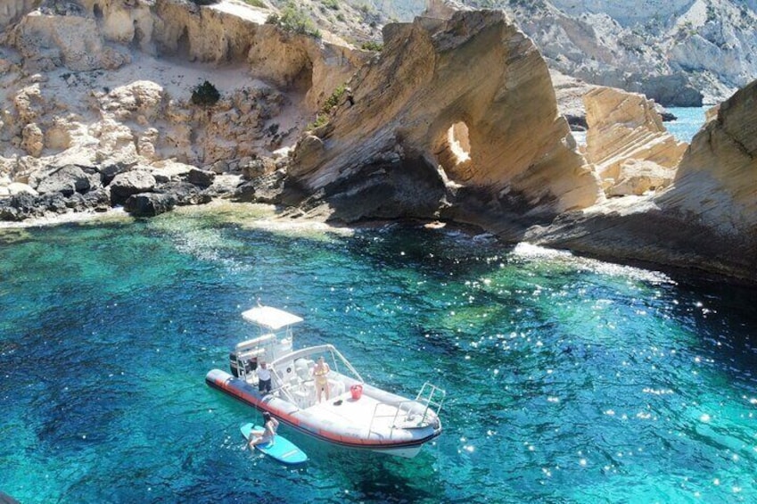 "Atlantis", the old quarry of Ibiza