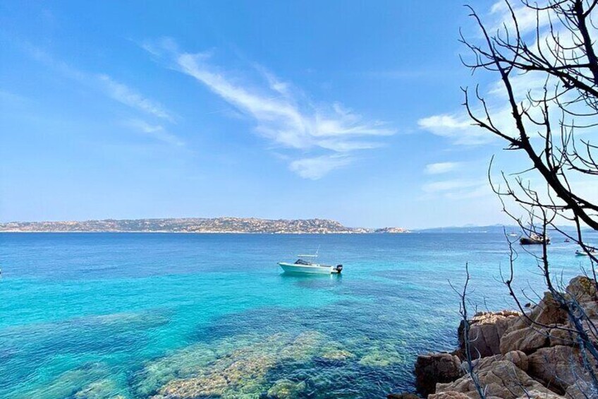 Private sunset boat tour in the La Maddalena archipelago