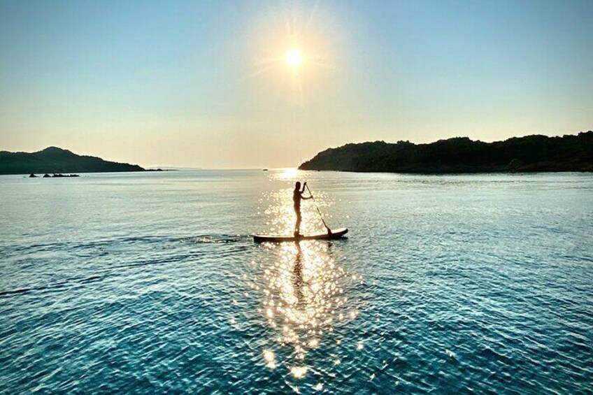 Private sunset boat tour in the La Maddalena archipelago