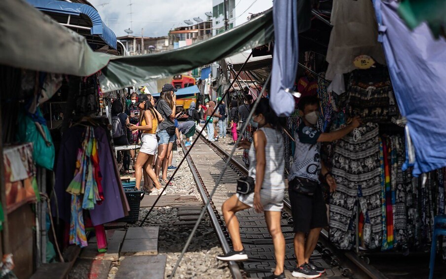 Picture 28 for Activity Bangkok: Maeklong Railway and Floating Market Tour