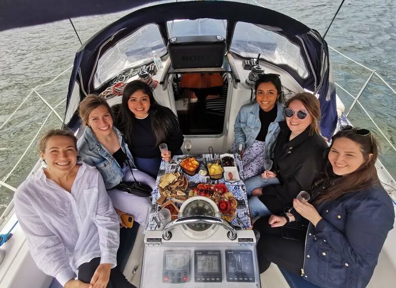 Picture 5 for Activity Porto: Private Sailboat Trip with Wine Tasting & Charcuterie