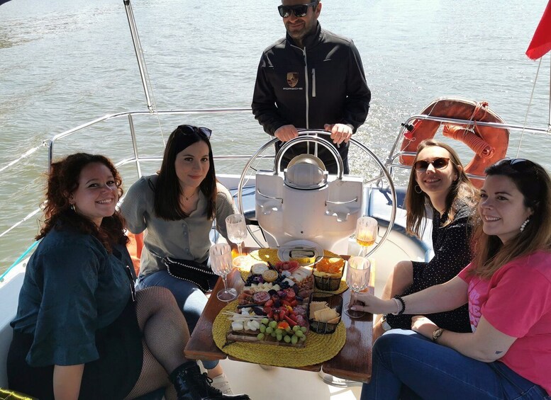 Picture 3 for Activity Porto: Private Sailboat Trip with Wine Tasting & Charcuterie