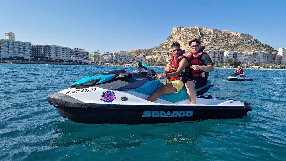 Picture 1 for Activity Alicante: Jetski Excursión to Tabarca Island with snacks