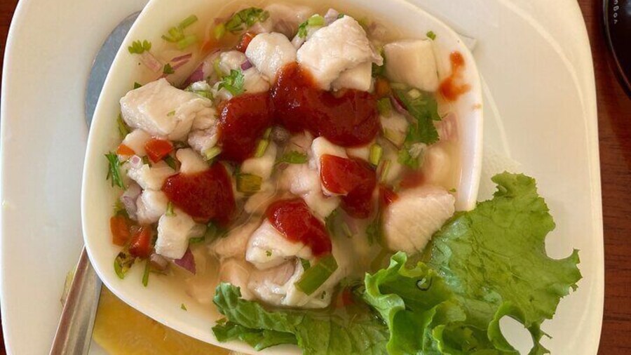 Fish ceviche