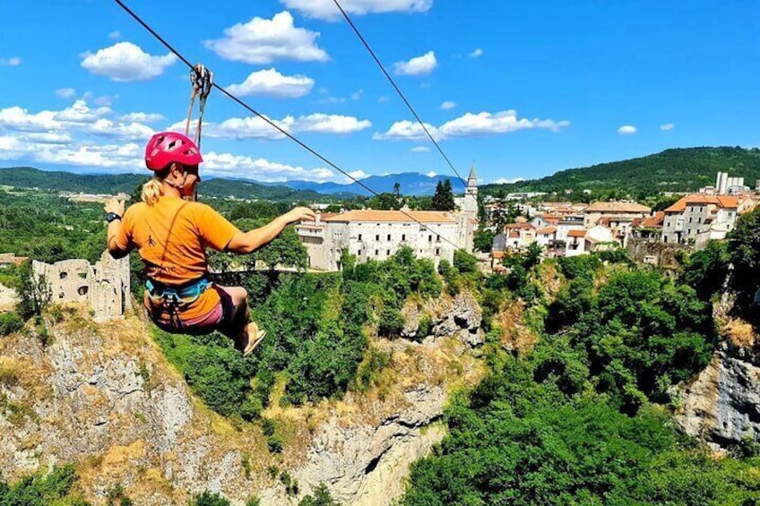 Pazin - adrenaline and culture