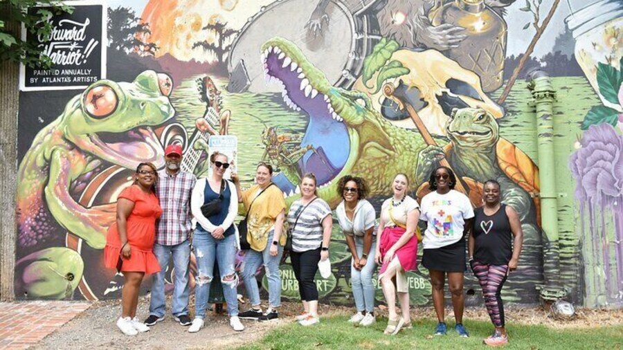 Atlanta Street Art and BeltLine Tour with Happy Hour and Activity