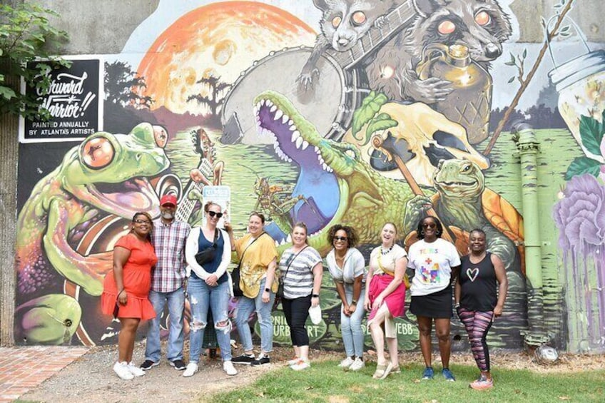 Atlanta Street Art and BeltLine Tour with Happy Hour and Activity