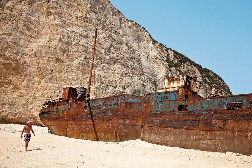 Northern Zante Cruise with Cape Skinari and Xigia Beach