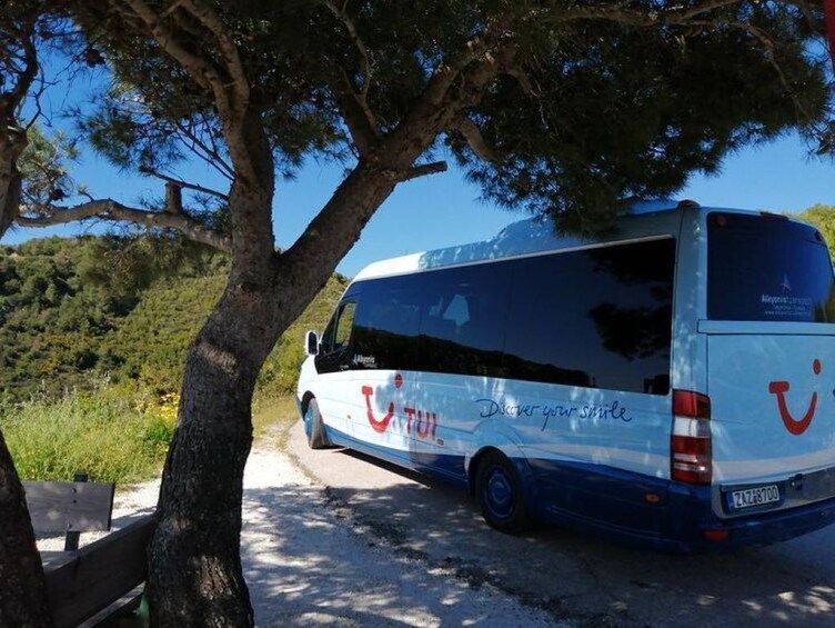 Zante Tour with Blue Caves Boat Trip and Wine Tasting