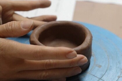 A Calming Pottery Workshop & Japanese Food Musubi Making TOKYO