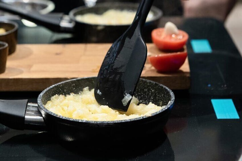 Spanish Tortilla Cooking Class and Brunch with Bottomless Wine