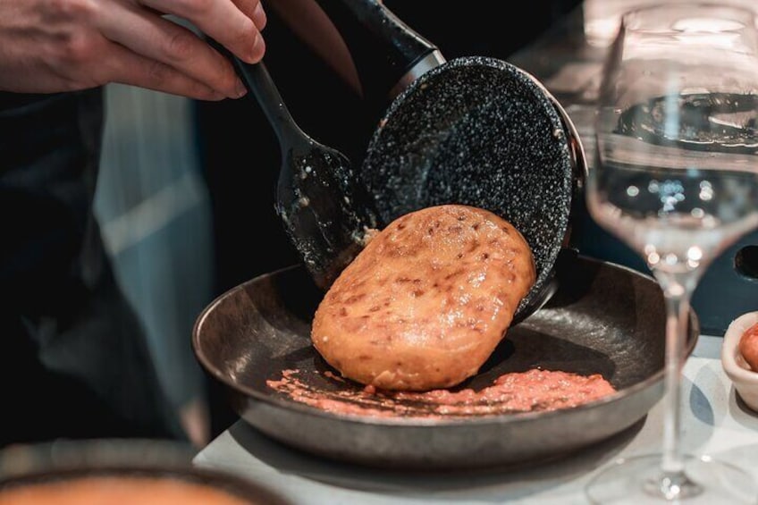 Madrid Spanish Omelet Cooking Class and Bottomless Wine brunch