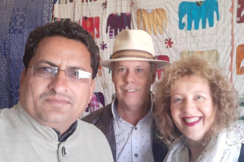 During sightseeing pushkar