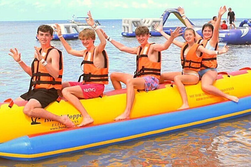 Banana Ride in Cozumel