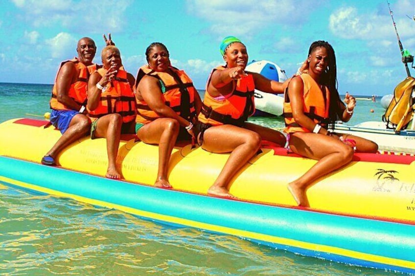 Banana Ride in Cozumel