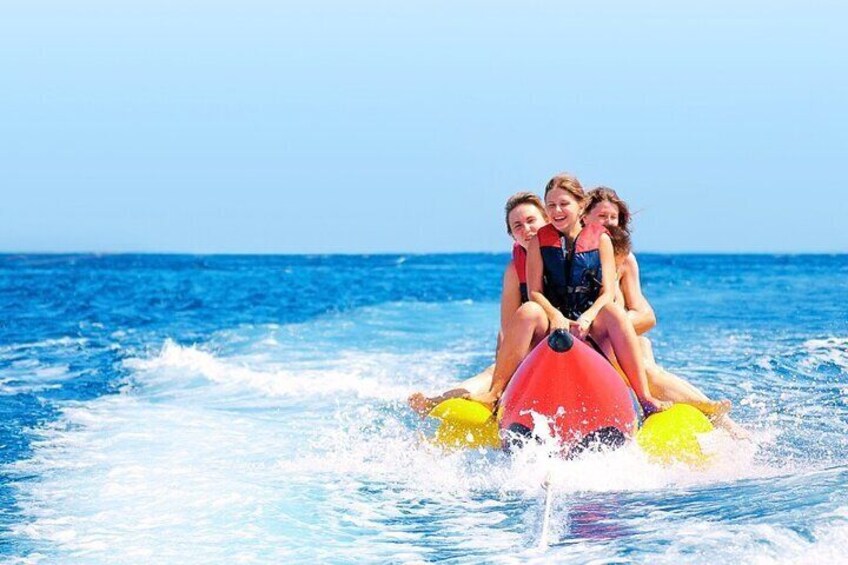 Banana Ride in Cozumel