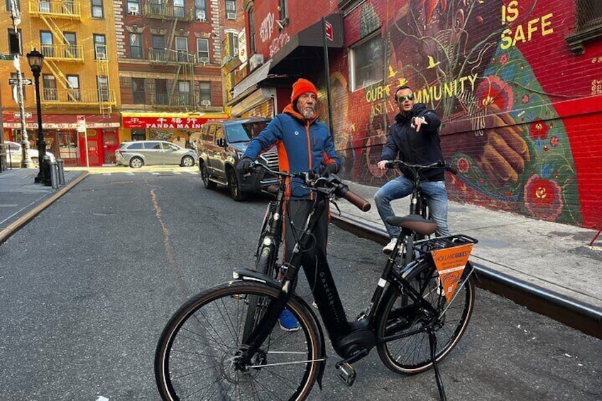Broadway Bike Tour with Authentic Dutch Bikes!