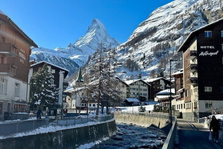 Private Tour to Zermatt Village and Matterhorn Glacier Paradise