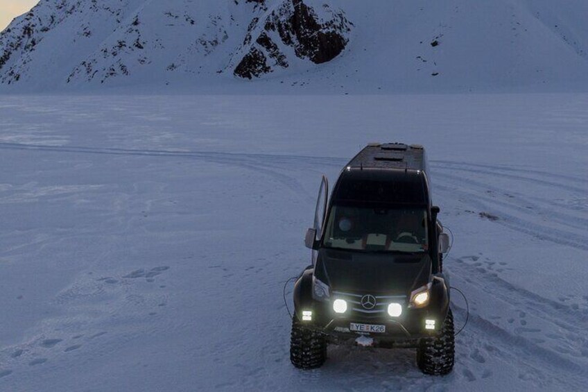 Katla Ice cave from Vik