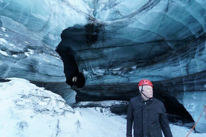 Katla Ice cave from Vik