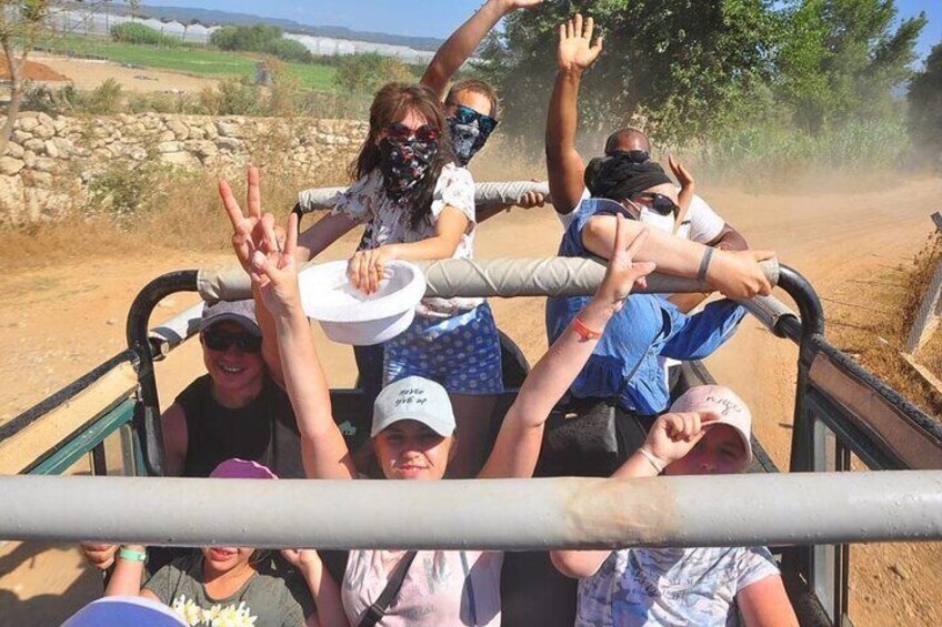 Full Day Jeep Safari in Side and Manavgat