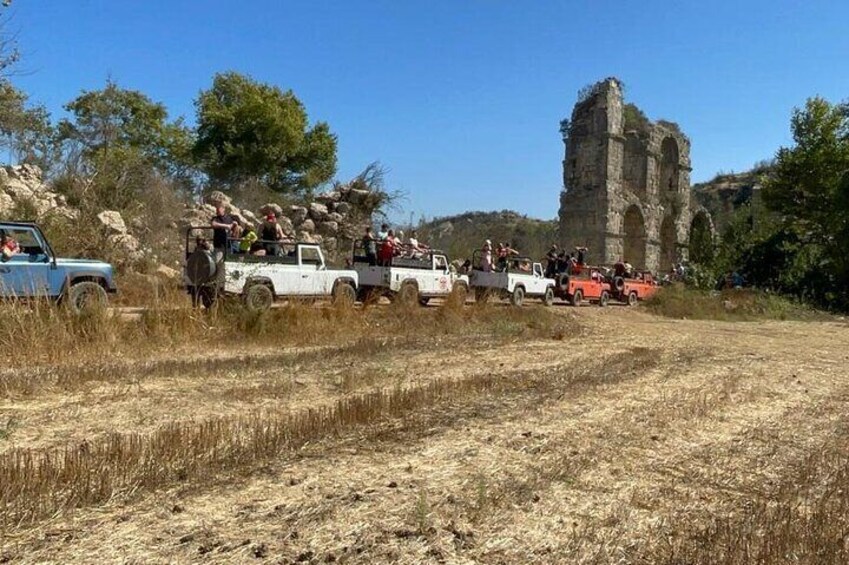 Full Day Jeep Safari in Side and Manavgat