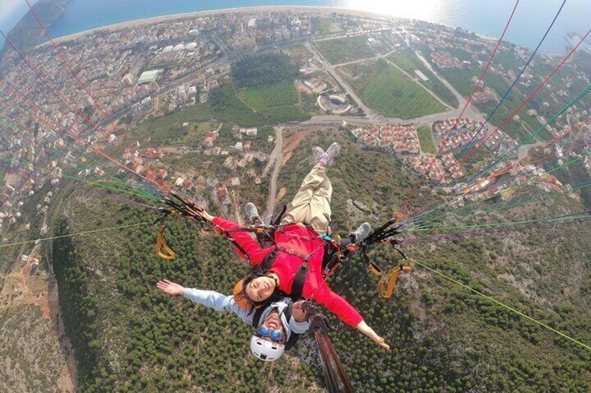 Tandem Paragliding from Antalya (Best Price)