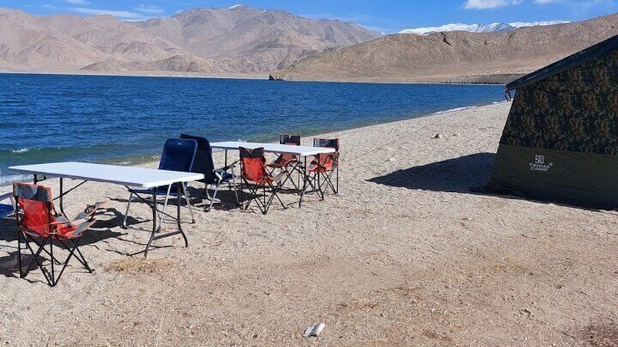 High Altitude Camp in High Pamirs
