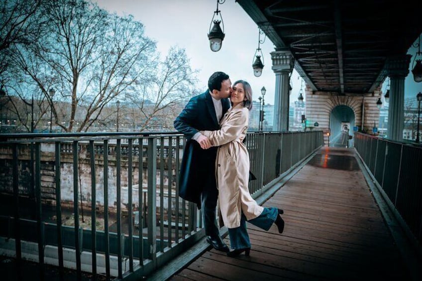 Private Photoshoot near the Eiffel Tower and the Streets Around