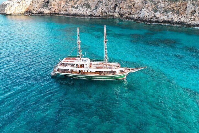 Golden Hour Sunset Cruise in Cyprus