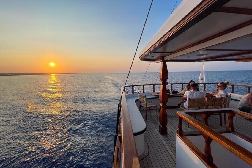 Golden Hour Sunset Cruise in Cyprus