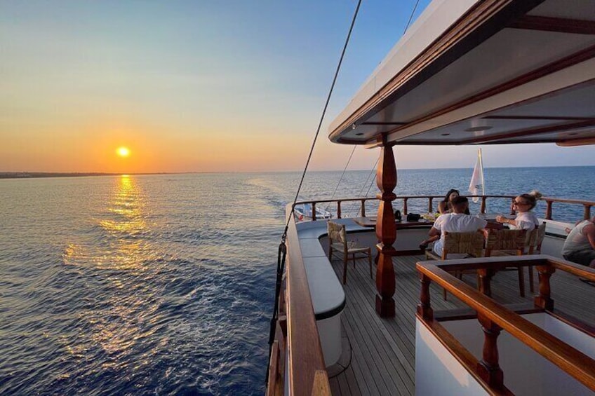 Golden Hour Sunset Cruise in Cyprus
