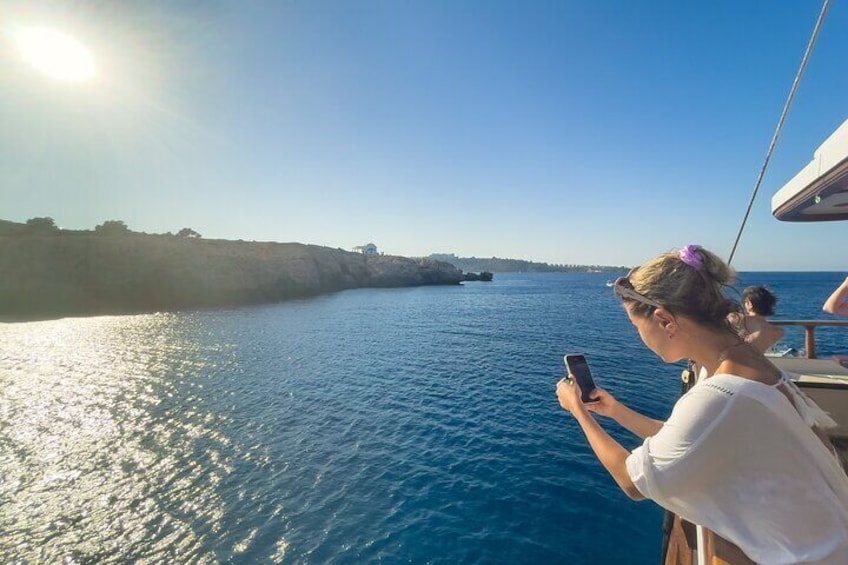 Golden Hour Sunset Cruise in Cyprus