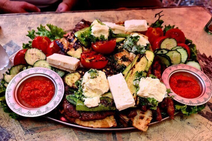 Traditional lunch in Mostar