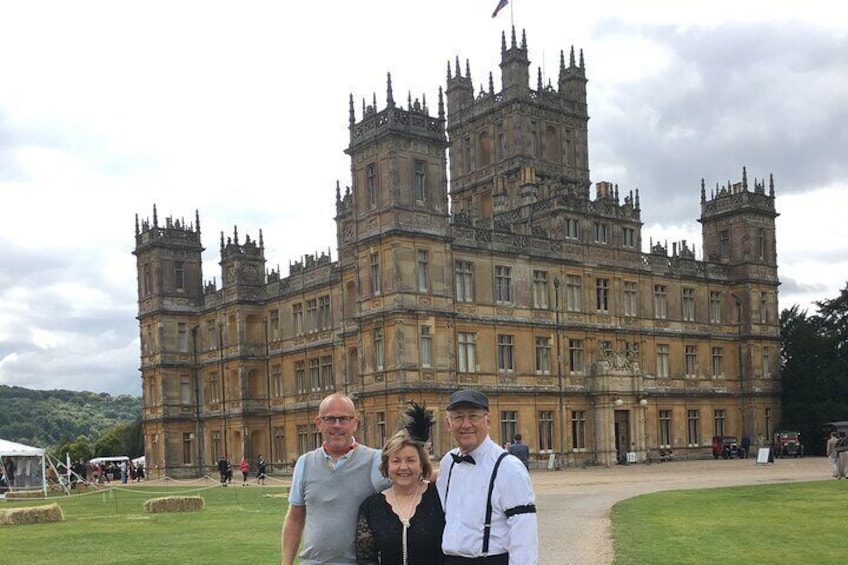 Let me introduce the …Majestic Highclere Castle the beautiful home of Lord and Lady Grantham.