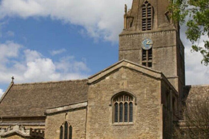 St Mary’s magnificent church where so much happiness and tragedy played out in Downton Abbey.